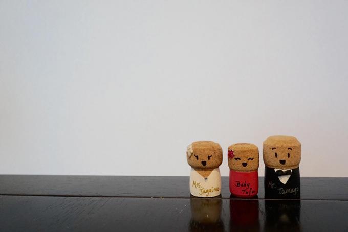 Wine Corks Baby Announcement