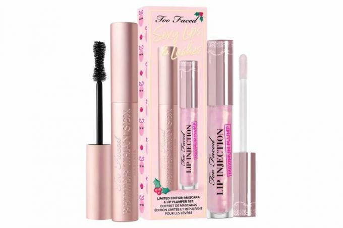 Target Too Faced Sexy Lips & Lashes Limitowana edycja tuszu do rzęs i zestawu powiększającego usta