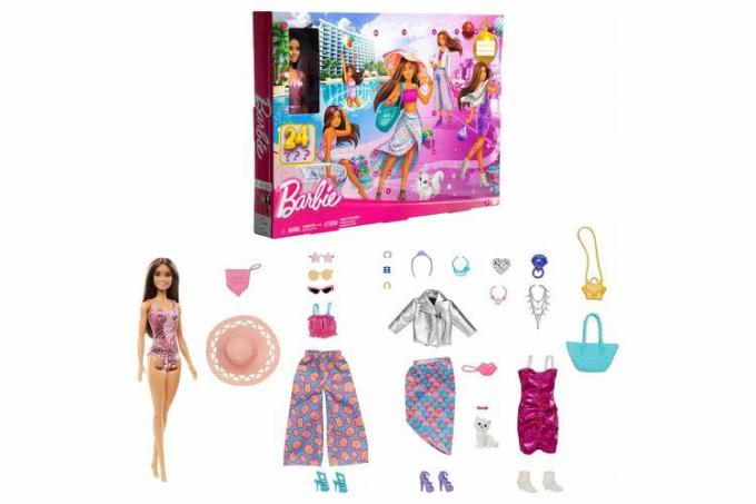 Wybierz lalkę Barbie i modowy kalendarz adwentowy