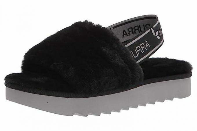 Damskie klapki Amazon Koolaburra firmy UGG Fuzz'n Ii