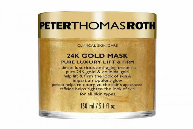 Maska z okazji Czarnego Piątku PETER THOMAS ROTH z 24-karatowego złota