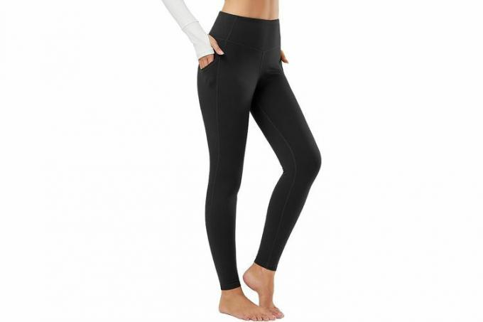 Damskie legginsy z podszewką polarową Amazon BALEAF Thermal