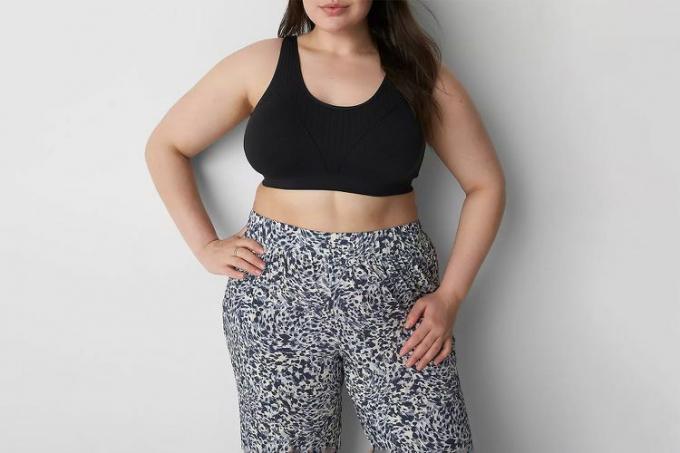 Bezszwowy bralet ze ściągaczem Black Friday Lane Bryant