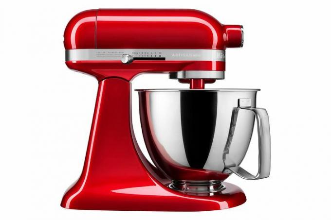 Mikser stojący Amazon KitchenAid Artisan Mini o pojemności 3,5 kwarty z uchylną głowicą