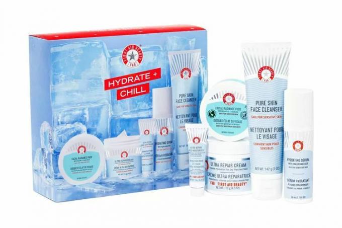 Zestaw upominkowy FIRST AID BEAUTY Hydrate + Chill do pielęgnacji skóry