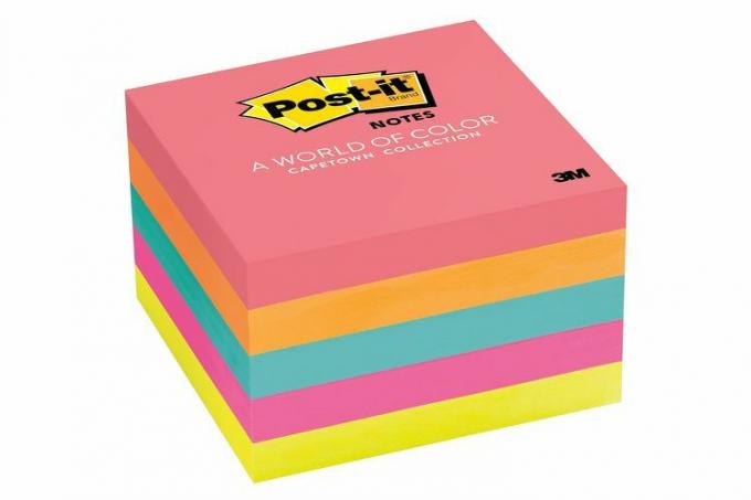 Oryginalne podkładki Walmart Post-it w kolorach z kolekcji Poptimistic